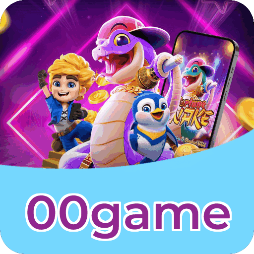 Números do app 00game em material de marketing — ilustração, não auditoria